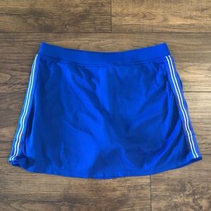 Tail Womens Skort Blue Size L Golf Tennis Athletic White Stripe